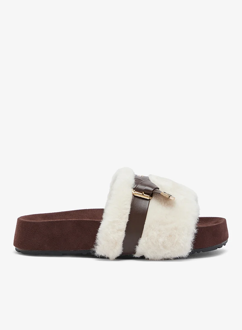 جينجر Cosy Fur Bedroom Slides